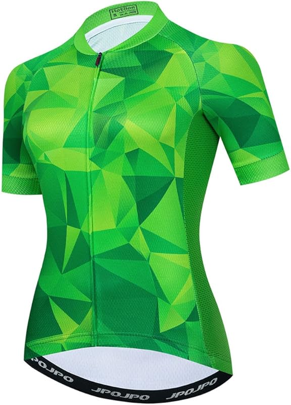 Cycling Jersey Women for Road & Mountain Biking, S-3XL Ladies Bike Shi