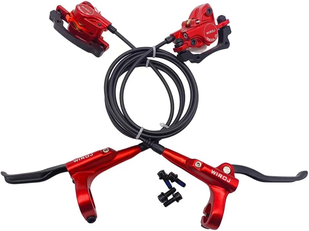 Front & Rear Hydraulic Disc Brake Kit for MTB, XC, Trail, e-Bike & Fat