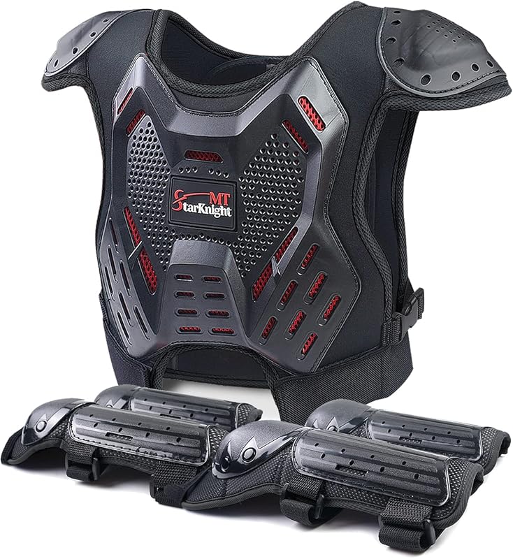 StarknightMT Youth Motocross Chest Protector for Boys & Girls, Dirt Bi