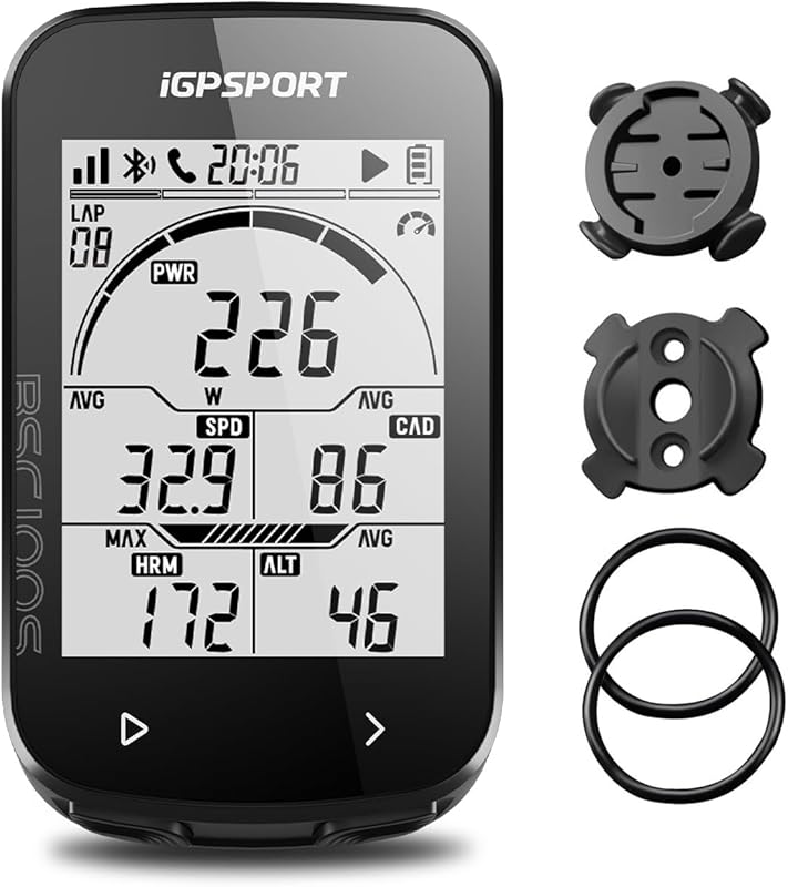 iGPSPORT BSC100S Wireless GPS Bike Computer, 2.6