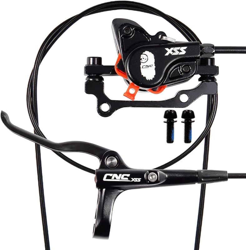 CNC MTB Hydraulic Disc Brake Set, Right Front 800mm & Left Rear 1450mm