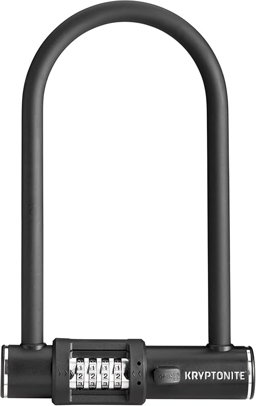 Kryptonite U-Lock Standard 12mm Shackle Anti-Theft for Bikes