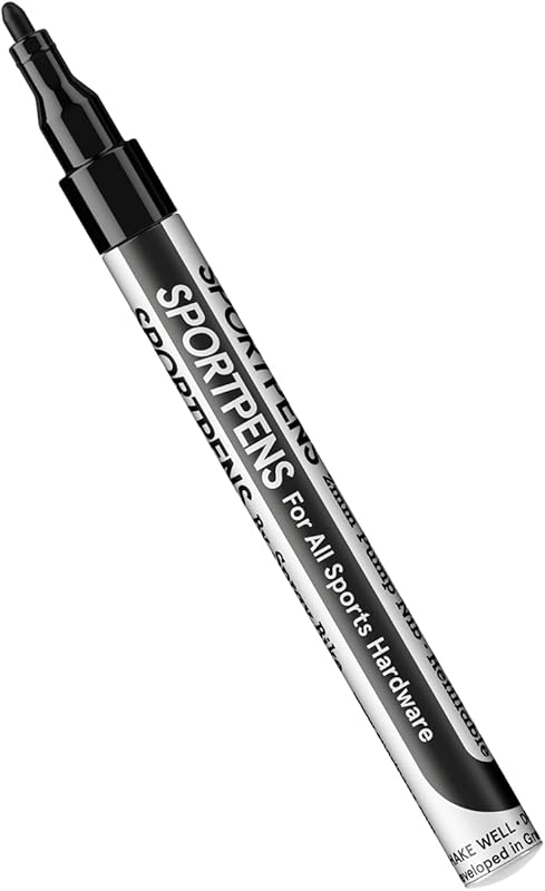 Spray.Bike Black SportPen for Metal, Plastic & Synthetic Surfaces