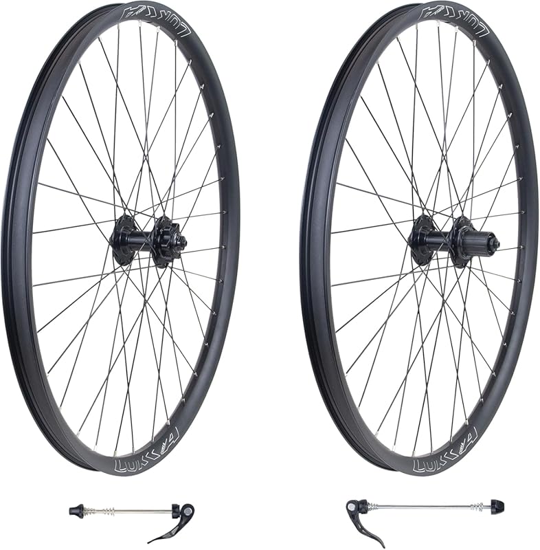 WEEROCK 26/27.5/29 Inch MTB Wheel Set with Aluminum Alloy Double Wall Rims & Bearing Hubs