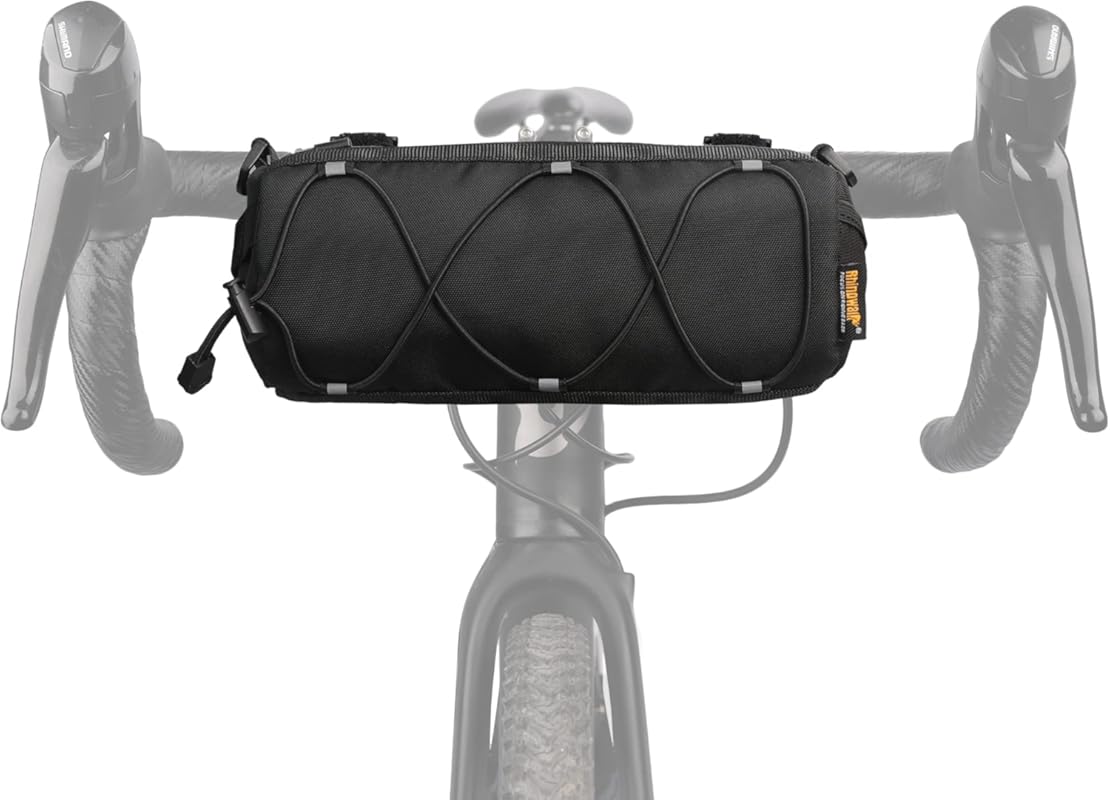 Rhinowalk Bike Handlebar Bag with Frame Storage & Shoulder Strap for C