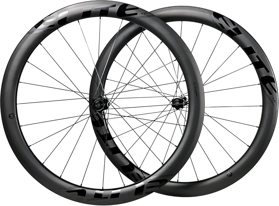 ELITEWHEELS Edge Ultralight 1314g Road Disc Brake Carbon Wheelset in 4