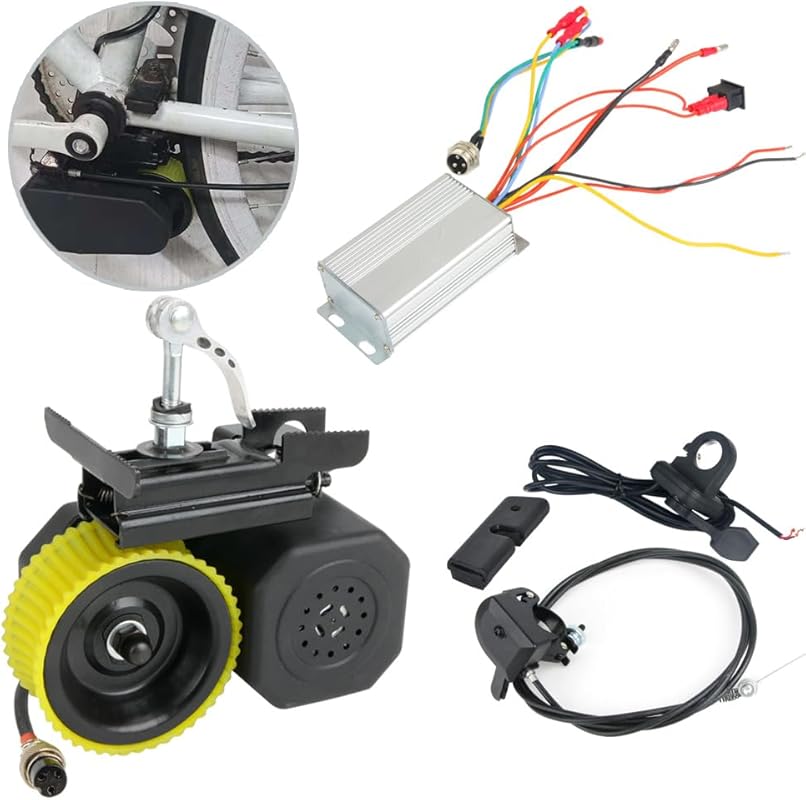 BAIZIFU 250W Brushless Electric Bike Friction Drive Conversion Kit Wat