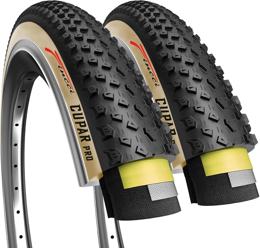 Fincci 26x2.10 Foldable Kevlar Puncture-Proof MTB Tire for XC, Trail,