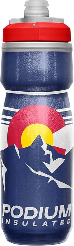 CamelBak Podium Chill 21oz Insulated Water Bottle for Colorado Cycling