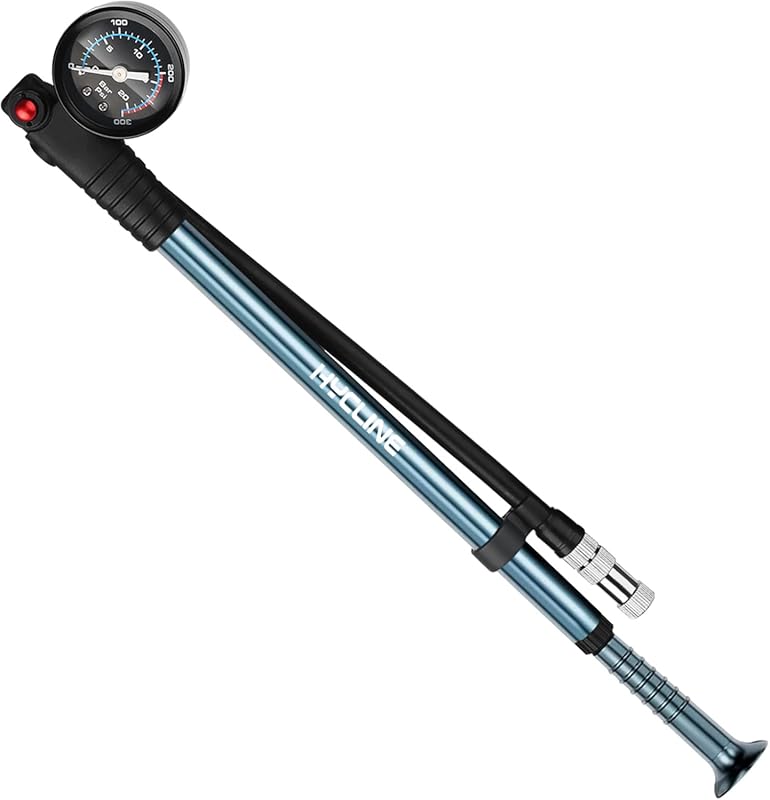 Hycline 300 PSI Shock Pump for Mountain Bike Forks & Rear Suspension w