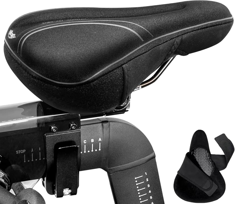 X WING Gel-Padded Bike Seat Cover for Men & Women, Universal Fit