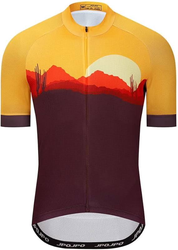 Breathable Cycling Jersey for Men XXS-6XL - Road & Mountain Bike Shirt