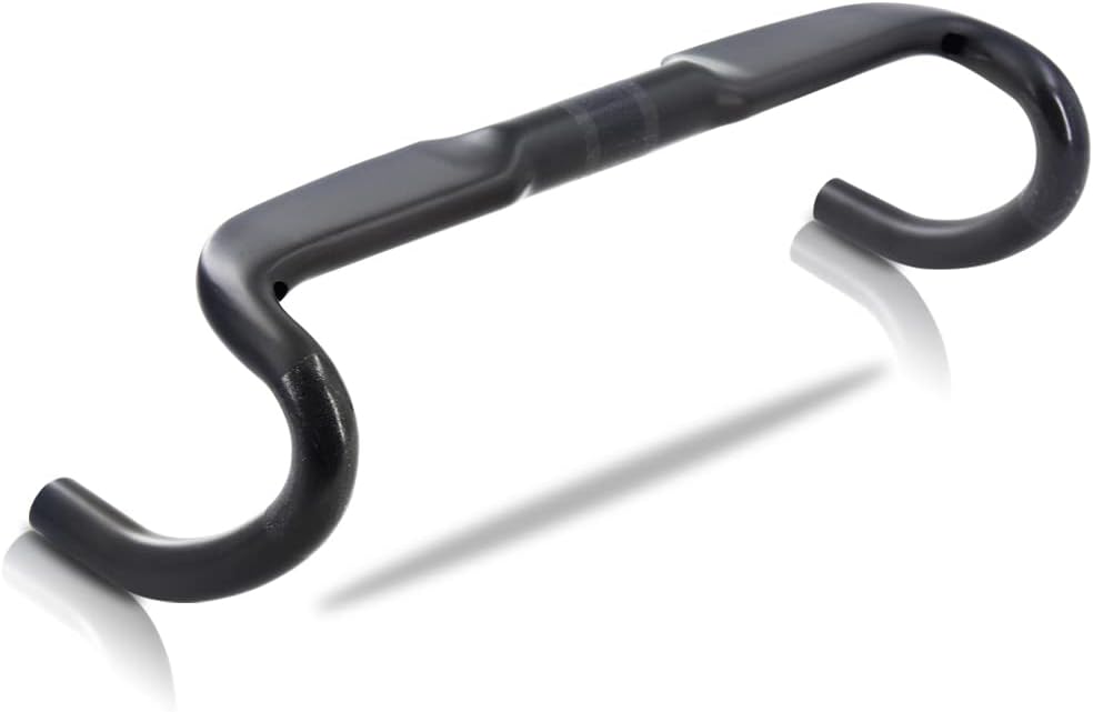 RXL SL Carbon Gravel Handlebar 31.8mm UD Matte, 40cm Ergonomic Drop Ba