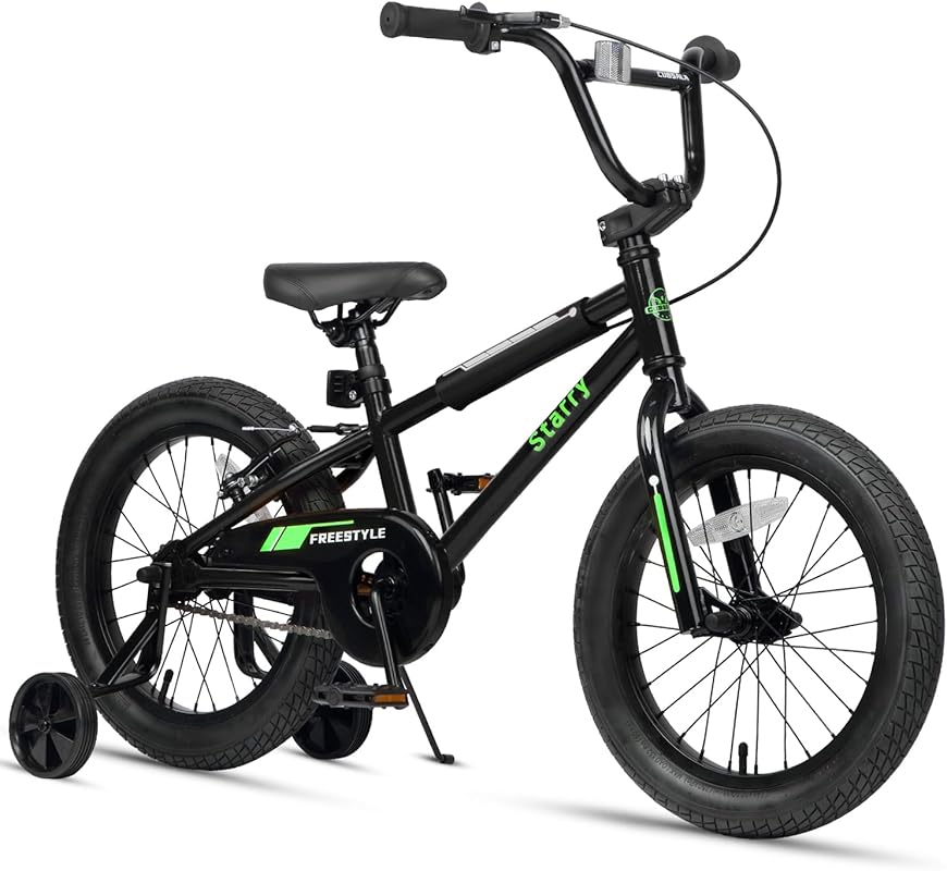 Cubsala BMX Kids Bike with Training Wheels & Coaster Brake for 2-10 Ye
