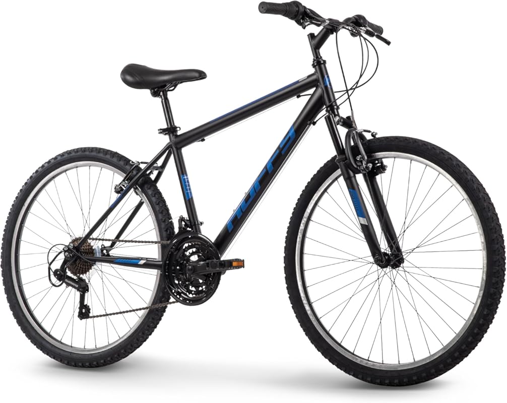 Huffy Stone Mountain Bike: 6/21-Speed, Front/Dual Suspension, Shimano,