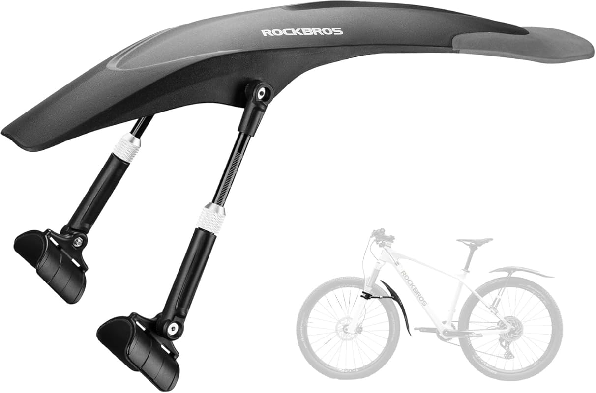 ROCKBROS Adjustable Bike Fenders – Universal Fit for 26
