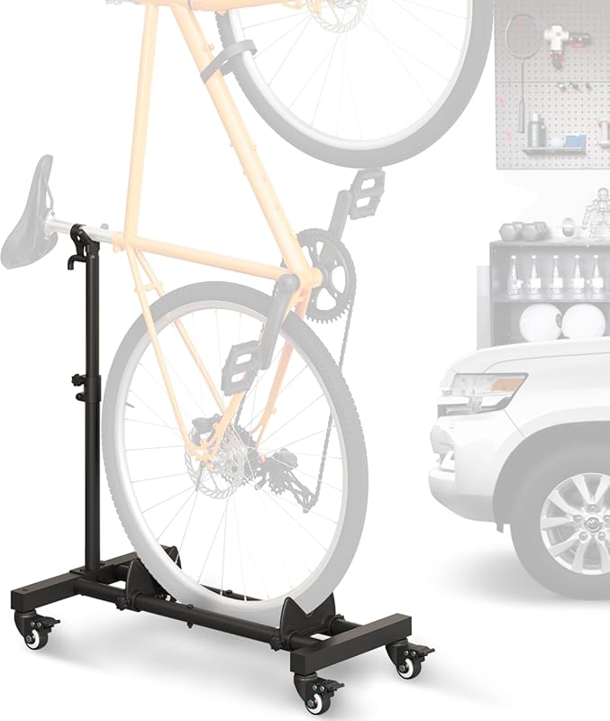 Sttoraboks Vertical Bike Stand Garage Storage Rack with Adjustable Hei