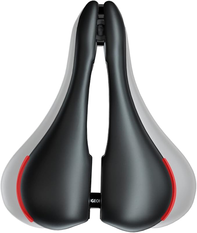 Width Adjustable Comfort Bike Saddle for Men & Women, Prostate-Friendl