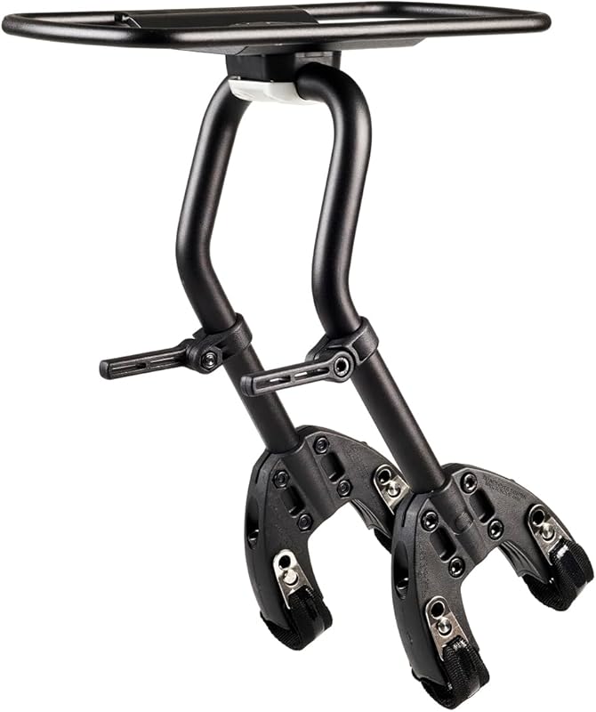 AEROE Spider Pannier Rack for MTB E-MTB Gravel Bikes, Holds 35Lbs & Fi