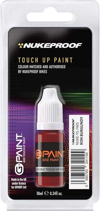 Nukeproof RON Burgundy GPaint Touch-Up Kit 10ml - Repair Scratched Bik