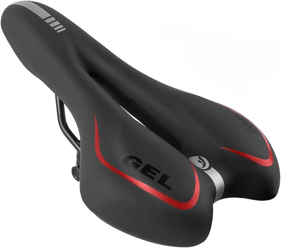 Comfortable MTB Gel Seat with Memory Foam & Waterproof Design for Men