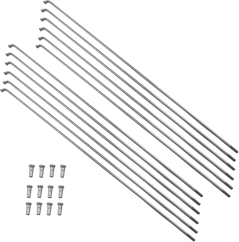 260mm Stainless Steel Bike Spokes, 14G Silver, Mountain Road Bike, 14m