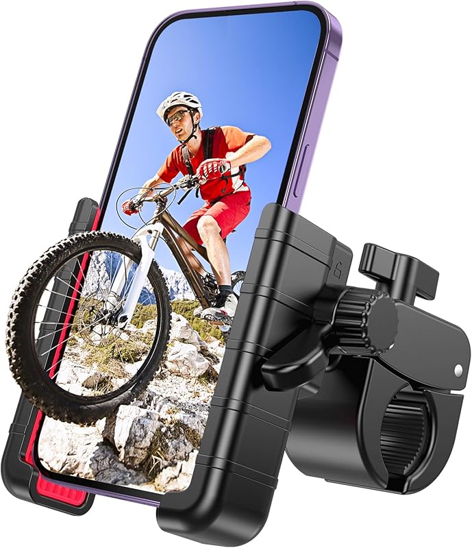 Camera Friendly 360° Rotate Bike Phone Mount for Motorcycle, Electric