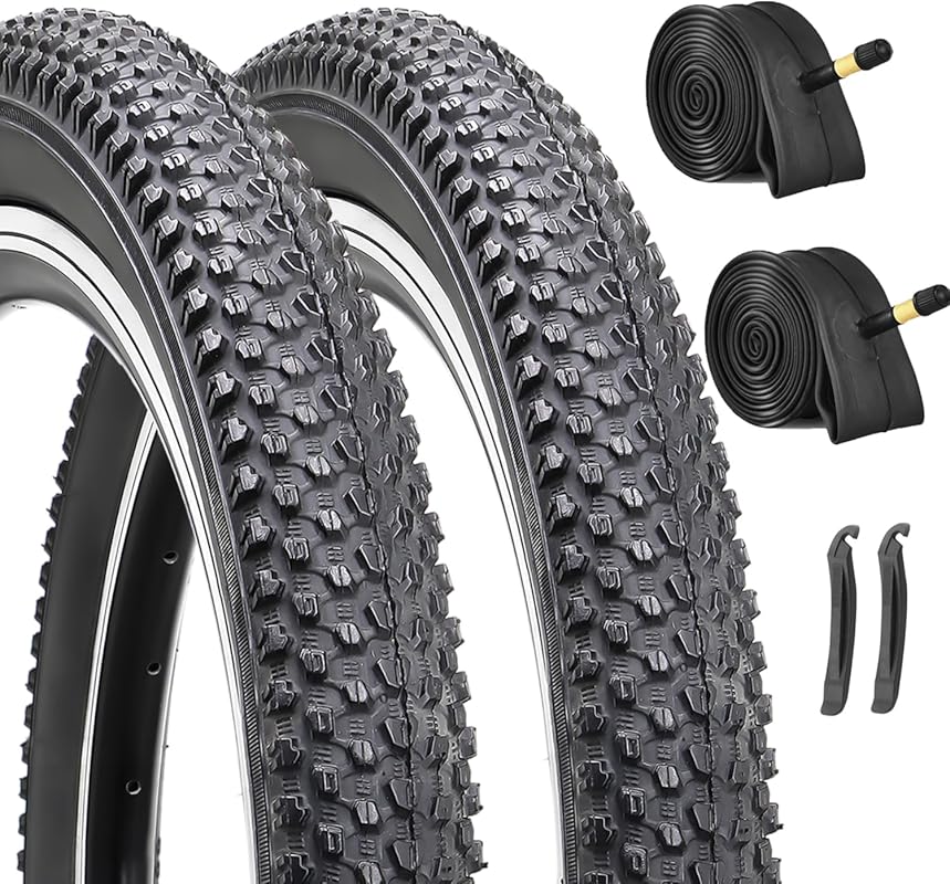 Hycline 2-Pack High-Performance MTB Tires & Tubes in 20/24/26/27.5-inc