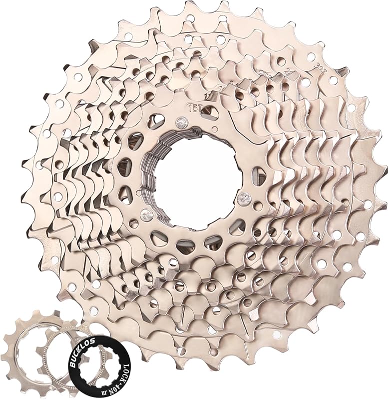 BUCKLOS Ultra-Light 8/9/10/11/12-Speed Cassette 11-52T Compatible with