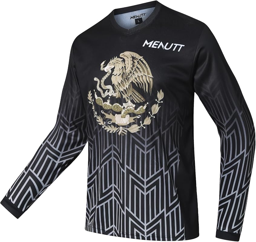 Racing Men's Long Sleeve Off-Road MTB Jersey for Downhill & Motocross