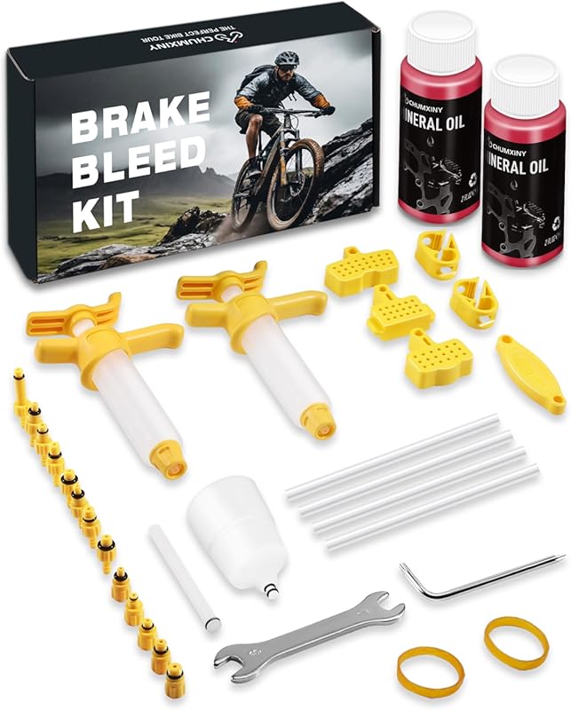 CHUMXINY Hydraulic Disc Brake Bleed Kit for Shimano, TEKTRO & TRP, 120