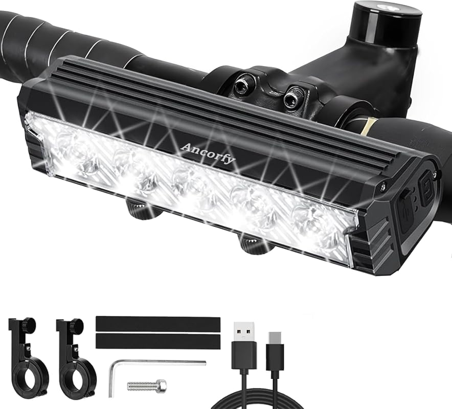 Super Bright 2500L USB-Rechargeable Bike Headlight