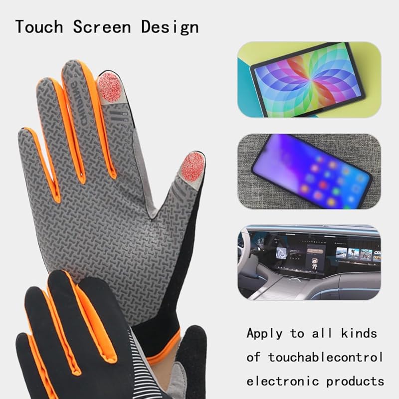 Thin Anti-Slip Breathable Mountain Bike Gloves for Outdoor Climbing & 