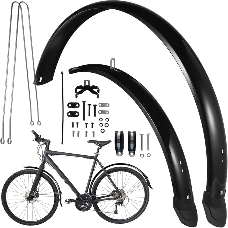 Milisten Universal Mountain Bike Mudguards – Full Cover Front & Rear f