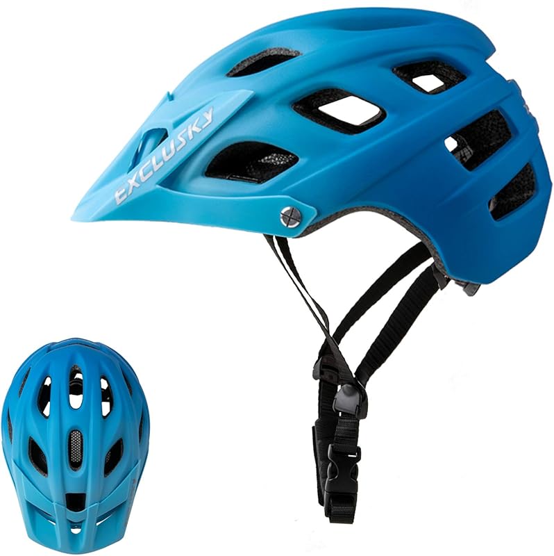 Exclusky Lightweight Mountain Bike Helmet for Men & Women, Adjustable 