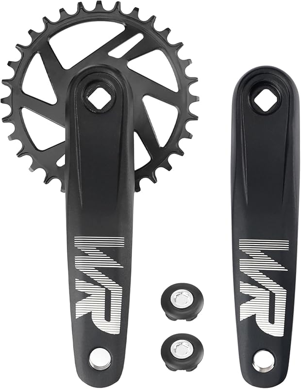 WEEROCK Single Piece 32T/34T/36T/38T Aluminum Crankset 170MM for MTB &