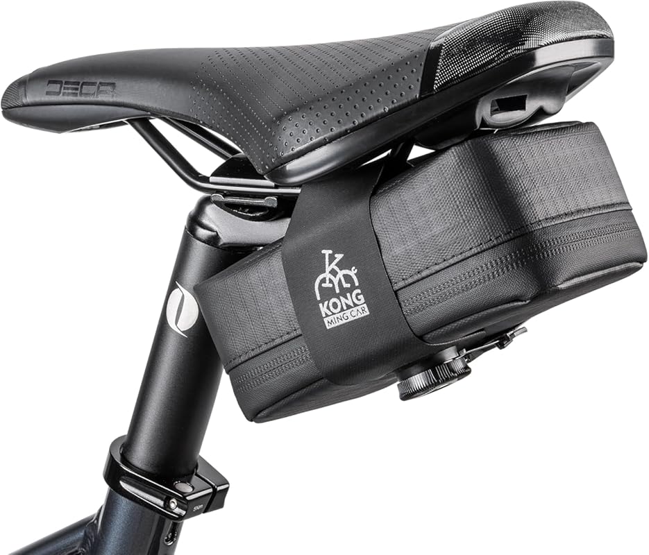 EVA Hard Shell Waterproof Bike Saddle Bag – 1 Litre Under Seat Storage