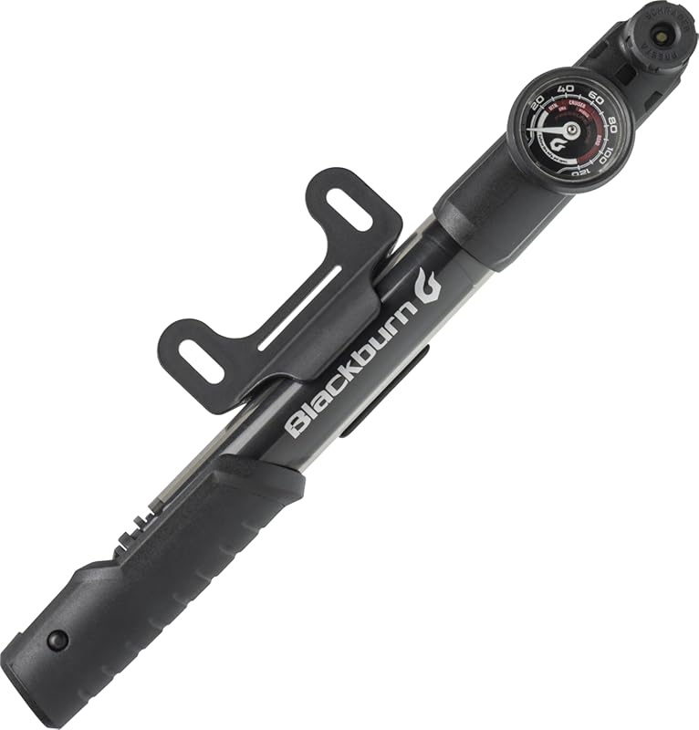 Blackburn Telescoping Frame Pump: Built-in Gauge for Easy Bike Tire In