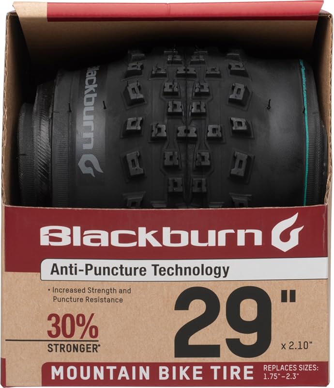 Blackburn Mountain Bike Tires - Durable All-Terrain Folding Replacemen