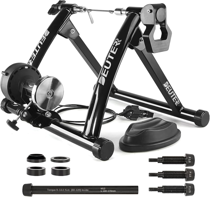 Magnetic Bike Trainer Stand – Indoor Stationary Bike for 26-29