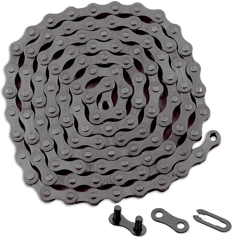 Single Speed Bike Chain, 114 Links, 1/2
