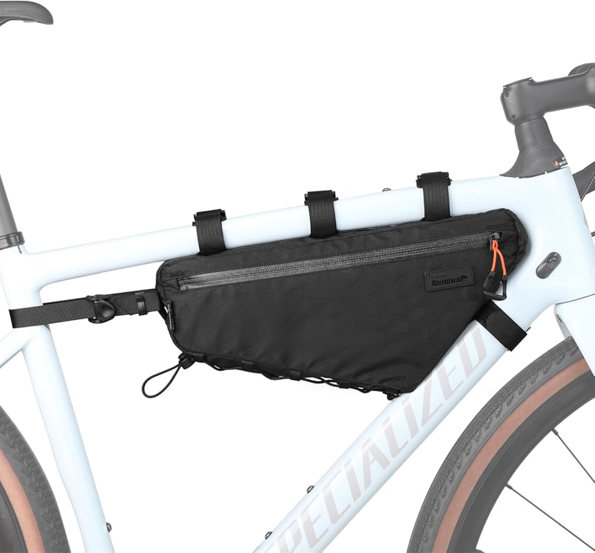 Rhinowalk Front Frame Bag 2.9L Nylon Pack for MTB & Road Bikes