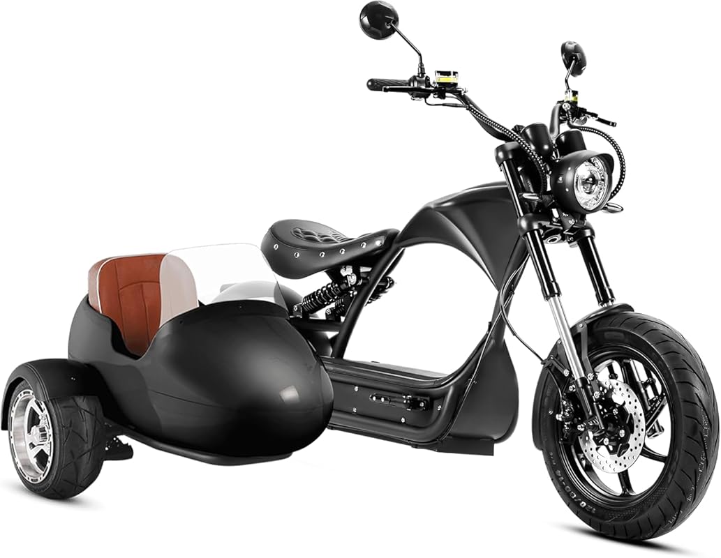 Eahora M1P Pro 6000W Electric Motocycle for Two Riders, 60V Long-Range