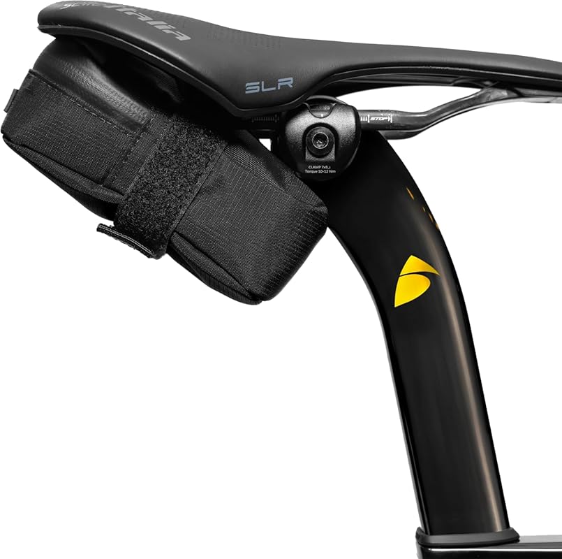 ALMSTHRE 0.5L Water-Resistant Bike Seat Bag with Ripstop & Waterproof
