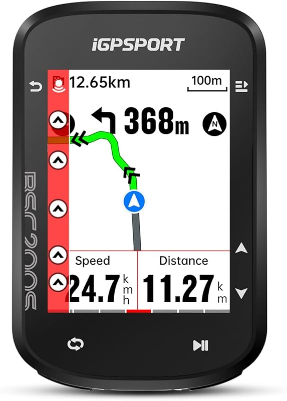 iGPSPORT BSC200S Wireless GPS Bike Computer with Bluetooth ANT+ and IP