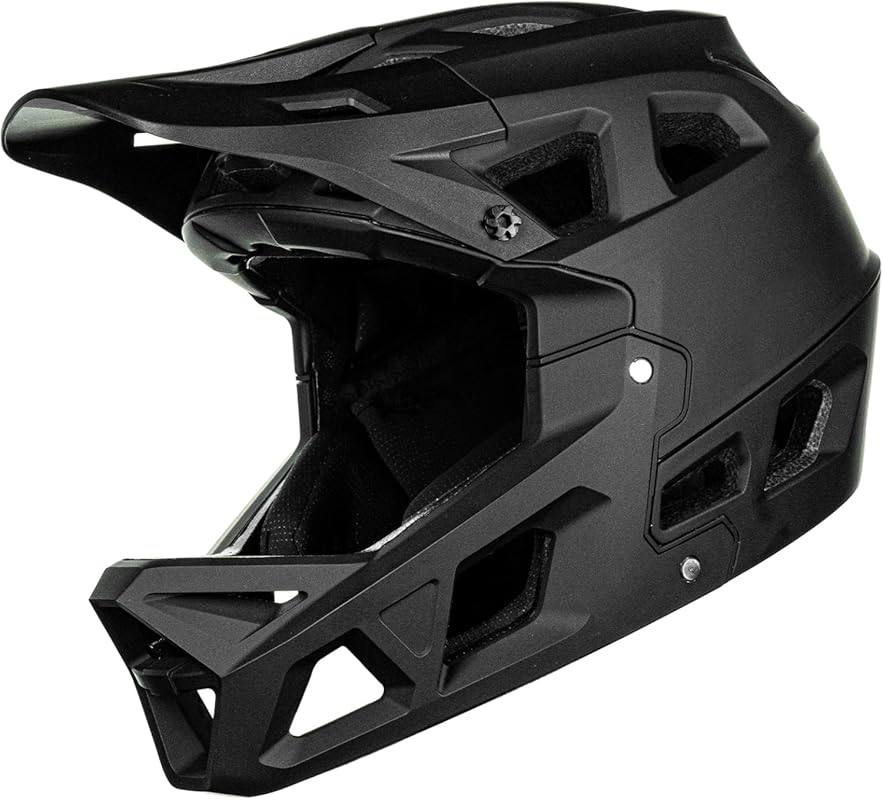 ILM Adult Full Face MTB Helmet – Lightweight BMX Helmet, ASTM CPSC CE