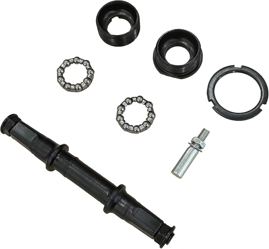 CDHPOWER Square Taper Bottom Bracket Crank Axle Set for Mountain Bikes