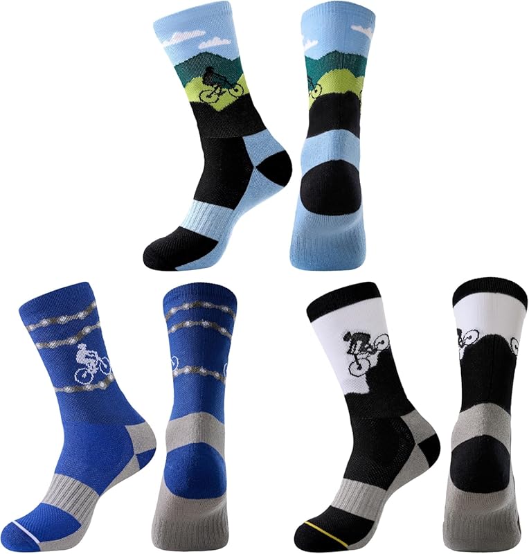 Jeasona Athletic Cycling Socks – Running & Riding Gear for Men