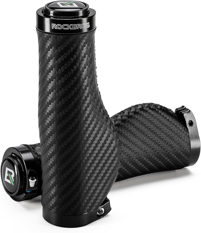 ROCKBROS Ergonomic Double Lock-on Non-Slip Mountain Bike Grips for Com