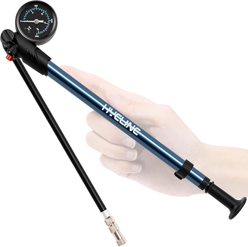 Hycline High Pressure Shock Pump, 300 PSI Gauge, Mini Air Bleed Pump f